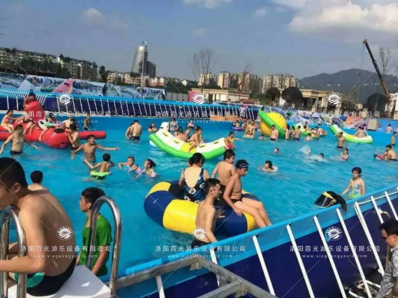 新龙镇充气游泳池